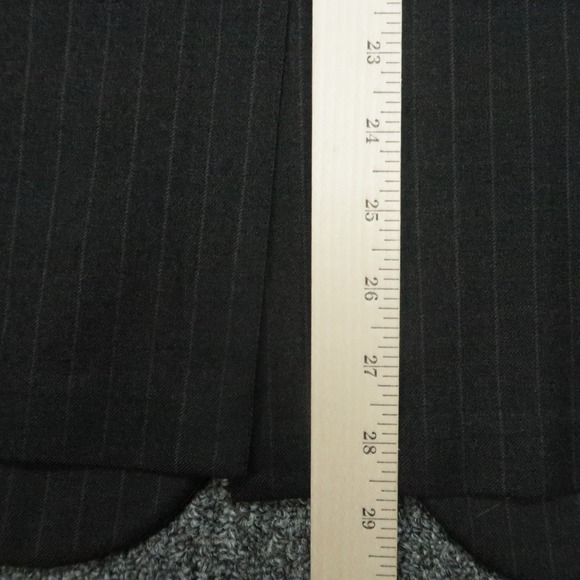 VINTAGE Brooks Brothers Blazer Mens 43S Gray Golden Fleece Pinstripe Jacket USA - Picture 10 of 14